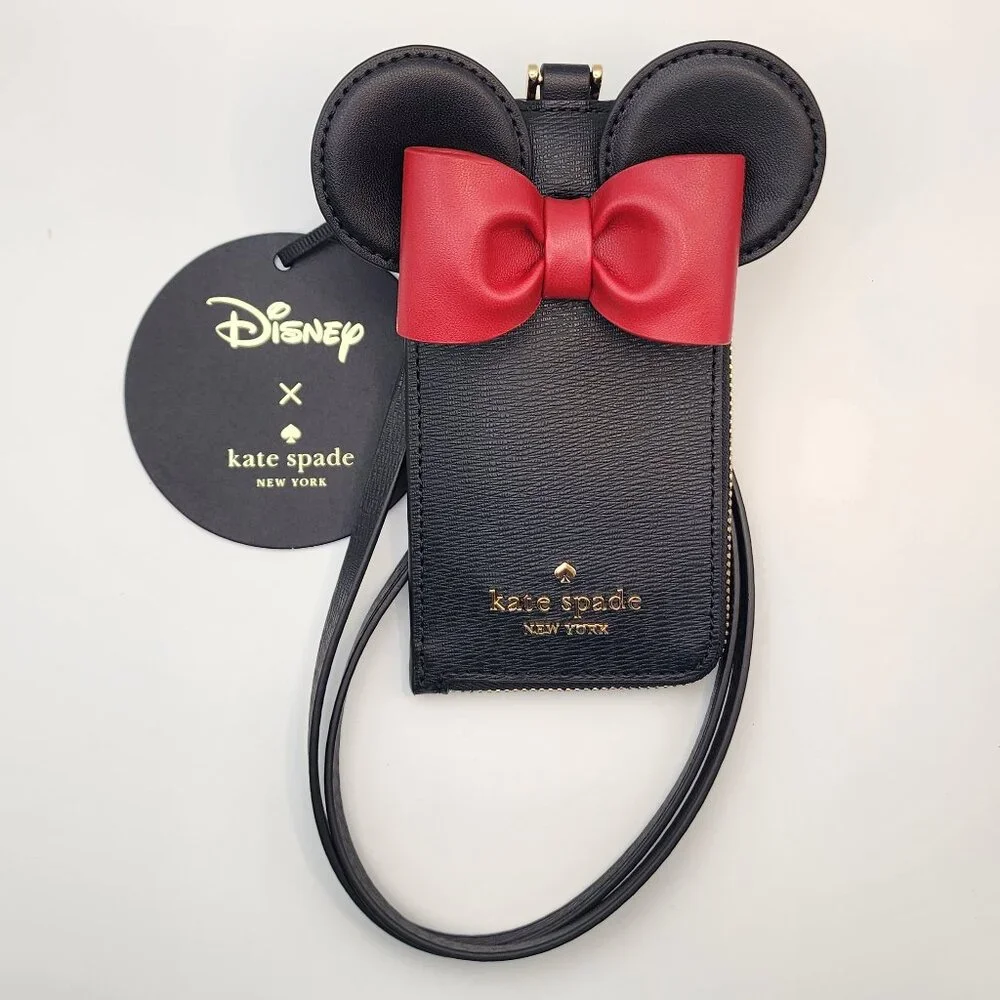 Disney X Kate Spade New York 3D Card Case Lanyard - Picture 1 of 10